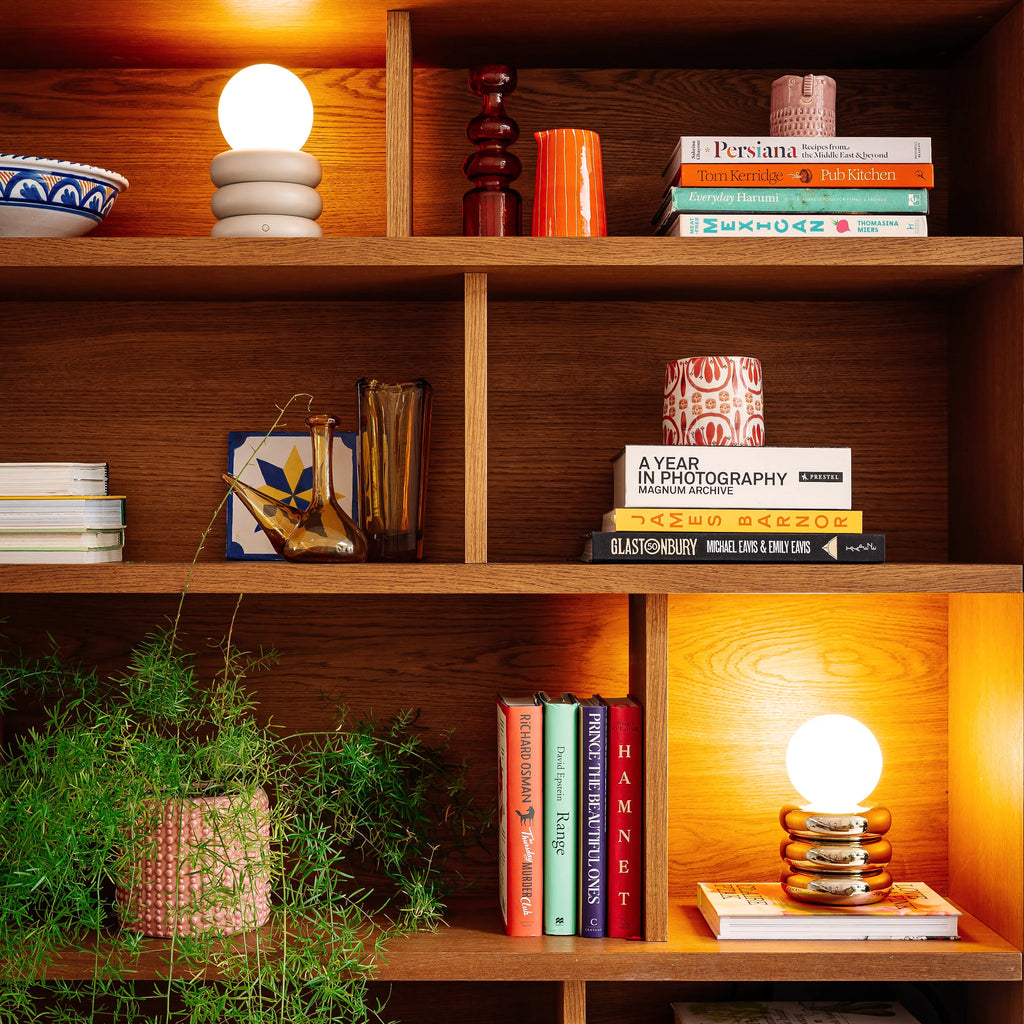 Yolk Yellow Tube Cordless Table Lamp - Miola