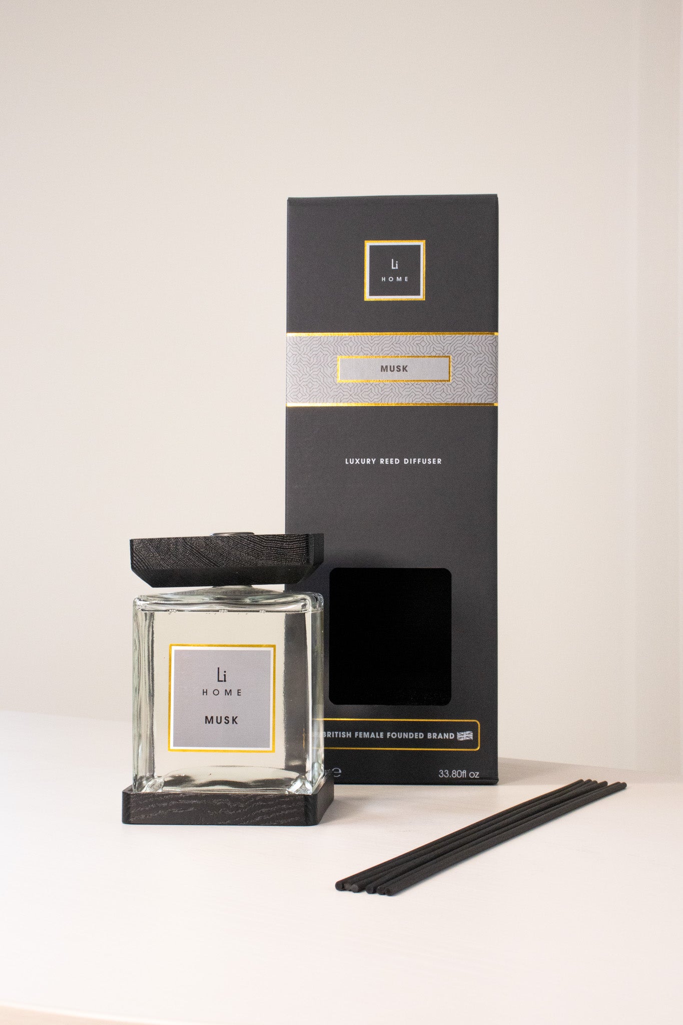 Luxury Square Diffuser - Musk - Miola