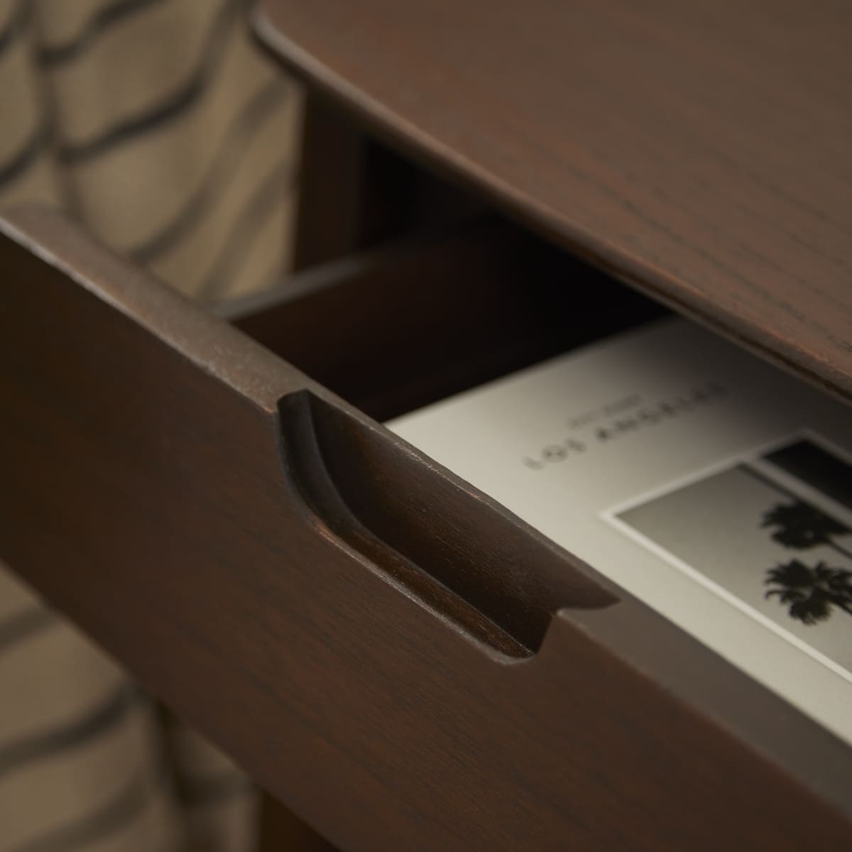 Norway Walnut Side Table - Miola