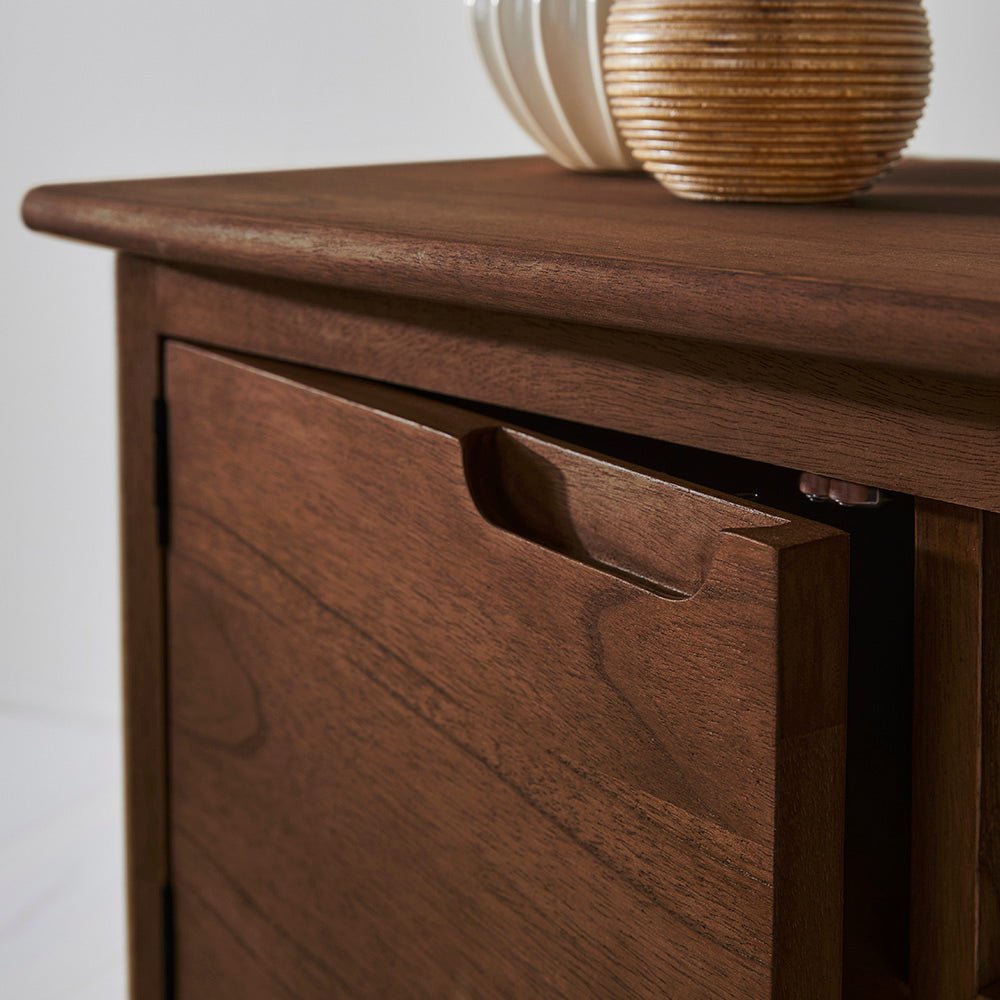 Norway Walnut Tv Stand & Media Unit - Miola