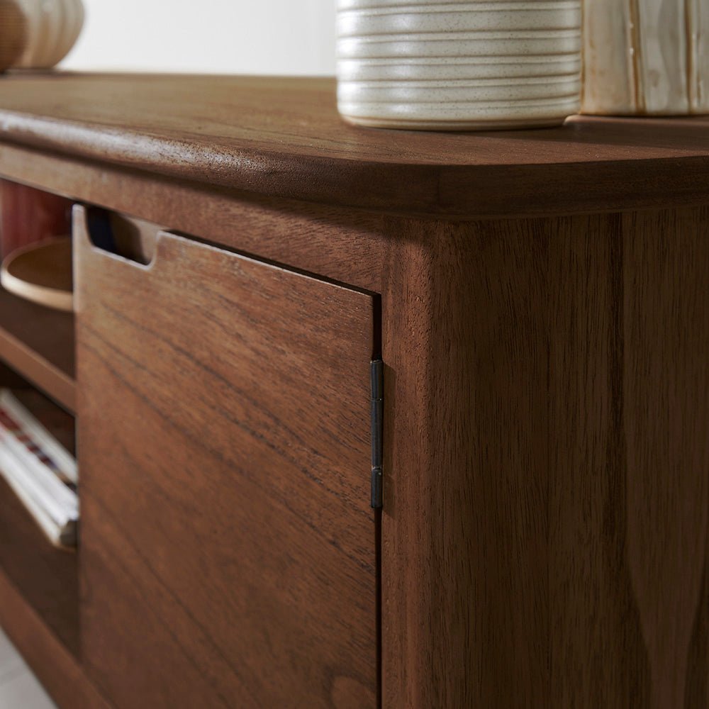 Norway Walnut Tv Stand & Media Unit - Miola