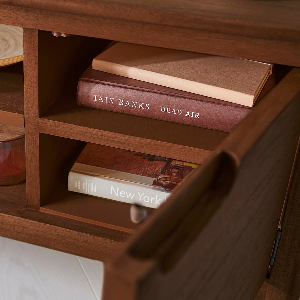 Norway Walnut Tv Stand & Media Unit - Miola