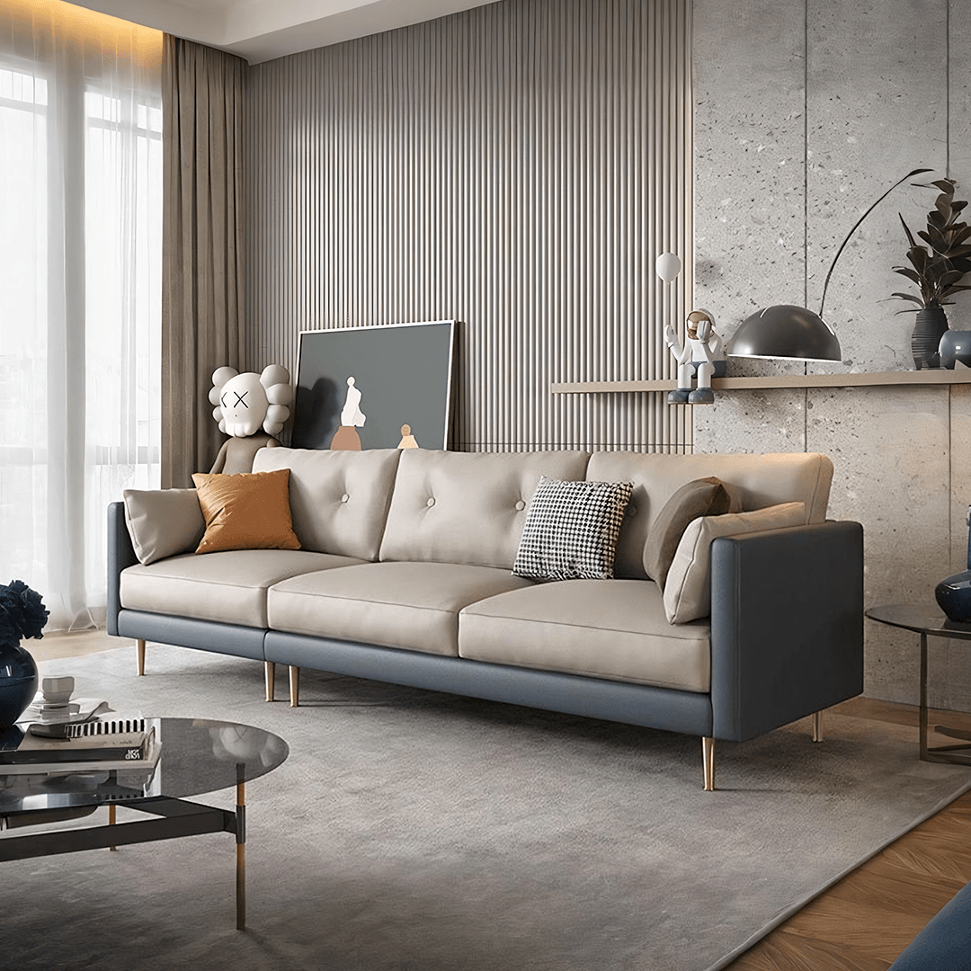 Noel L311 Three Seater Sofa, Armchair Leathaire - Miola