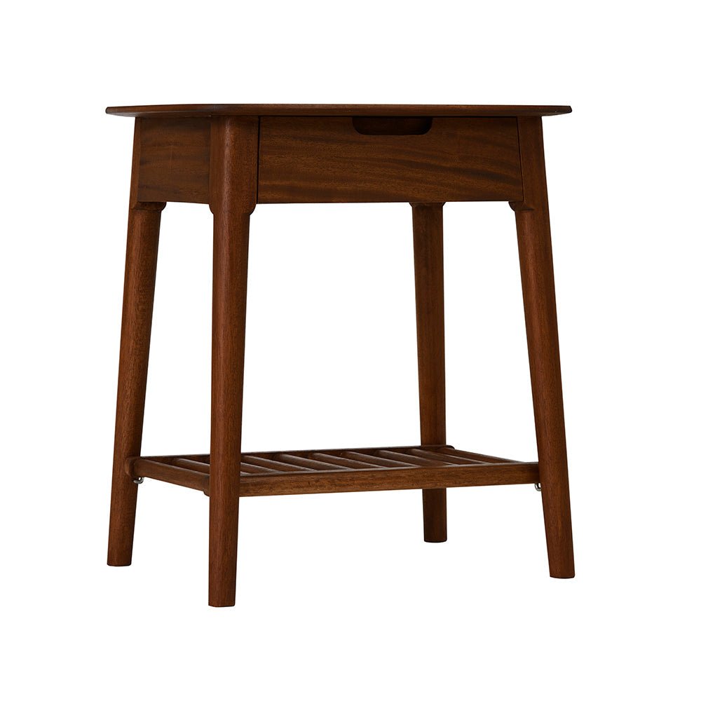 Norway Walnut Side Table - Miola