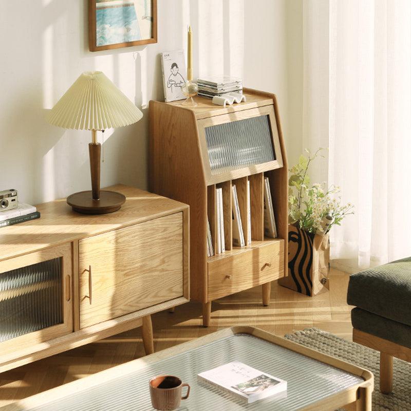 Dorilla Bedside Table, Oak, Side Table - Miola