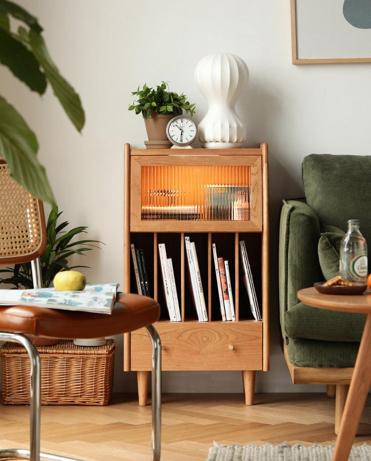 Dorilla Bedside Table, Oak, Side Table - Miola