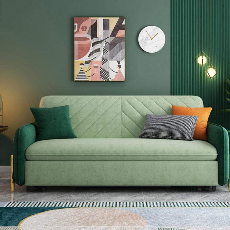 Aditi Two Seater Sofa Bed, Green - Miola