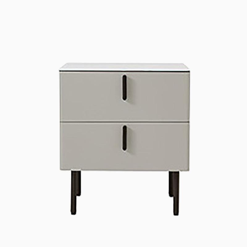 Ditzel Bedside Table, Light Grey - Miola