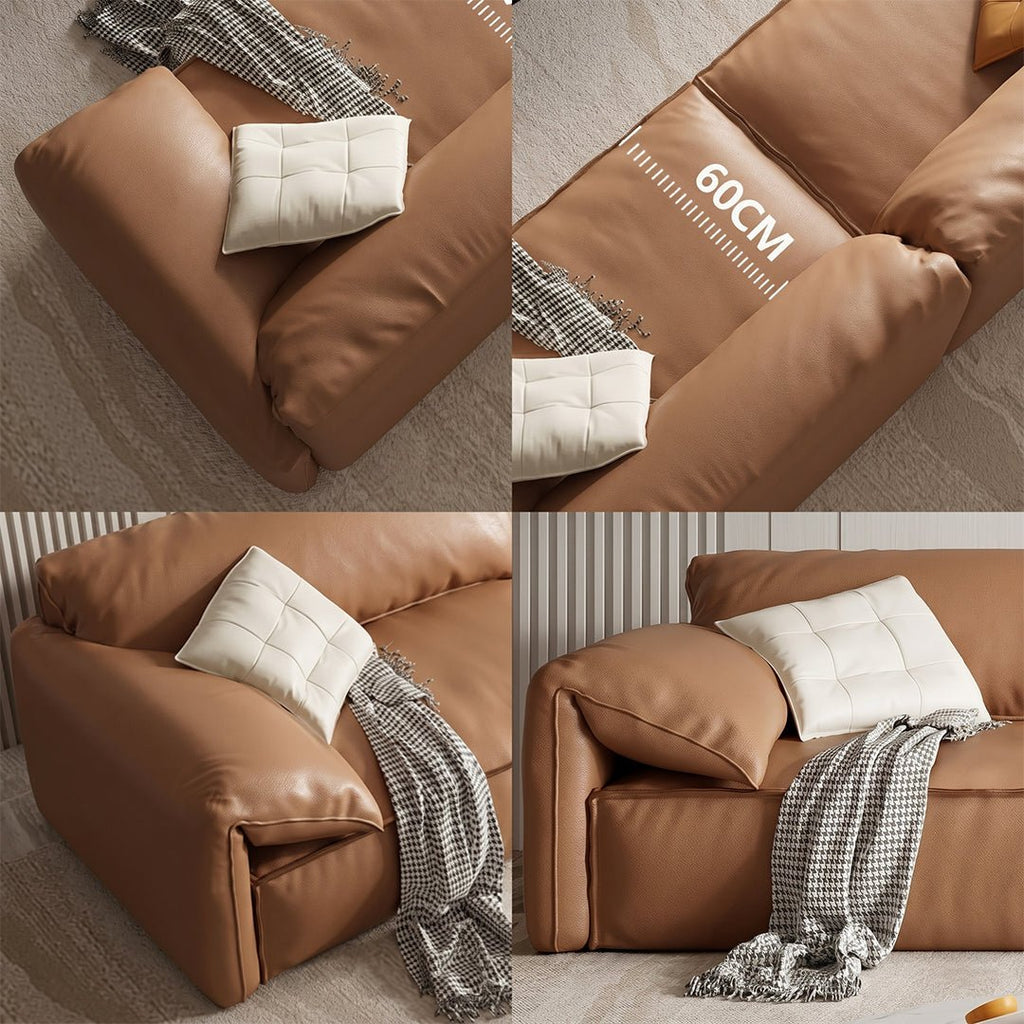 Otto L411 Three Seater, Four Seater, Modular Sofa, Leathaire - Miola