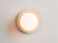 Sand Grey Opal Disk Wall Light - Miola