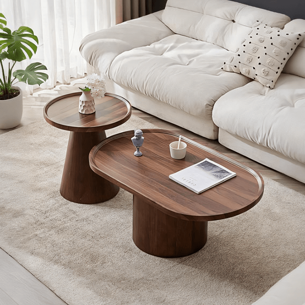 Osric Mid Century Coffee Table Set - Miola