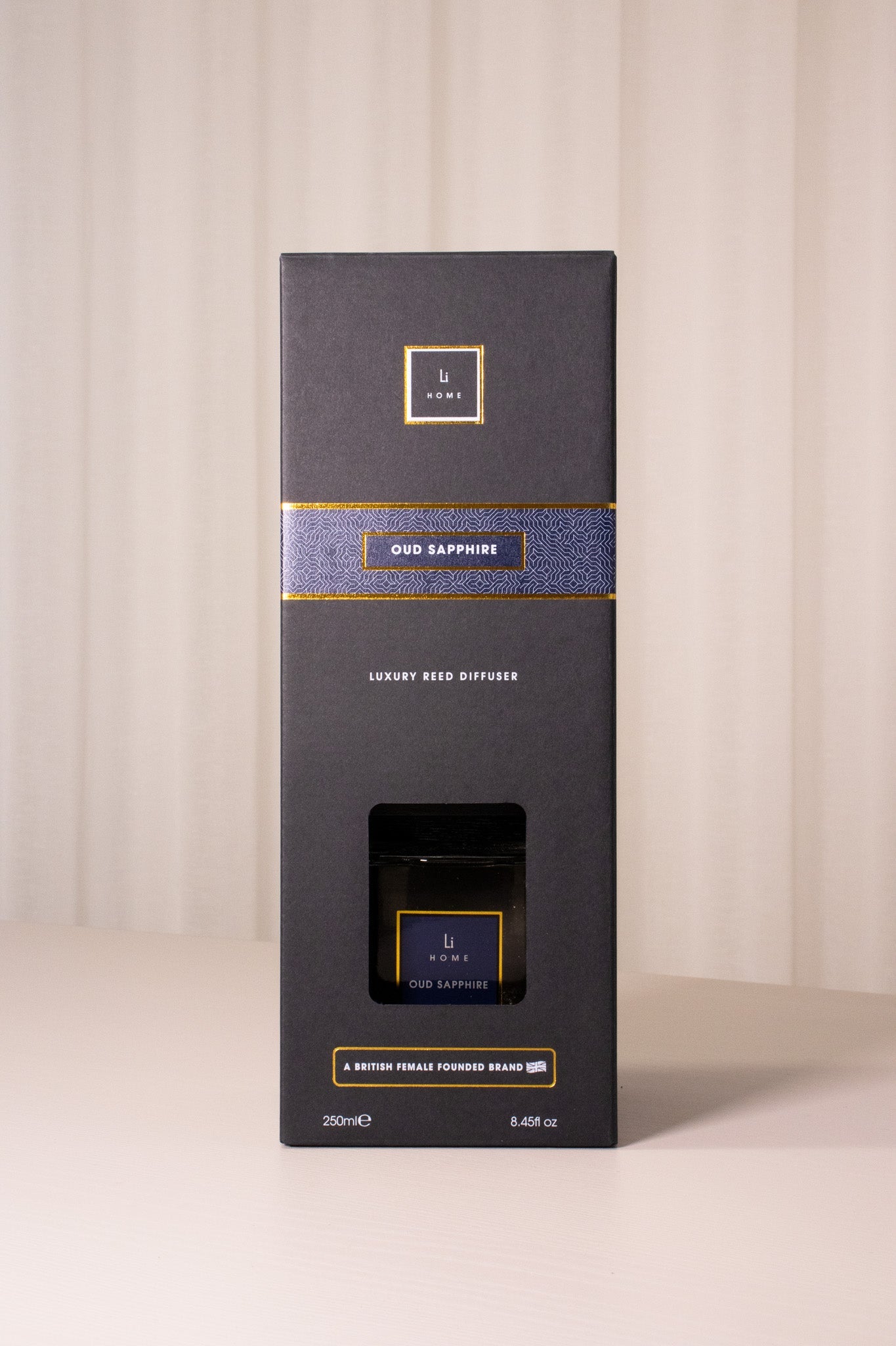 Luxury Square Diffuser - Oud Sapphire - Miola