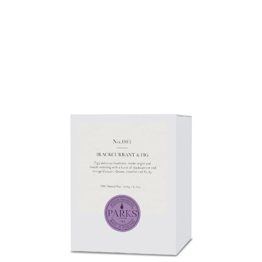 BLACKCURRANT & FIG 1 WICK SCENTED CANDLE 180G