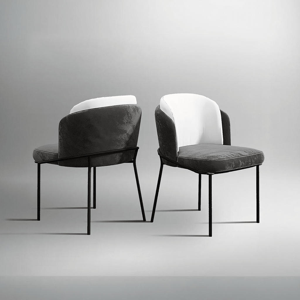 Philand Dining Chair, Velvet - Miola