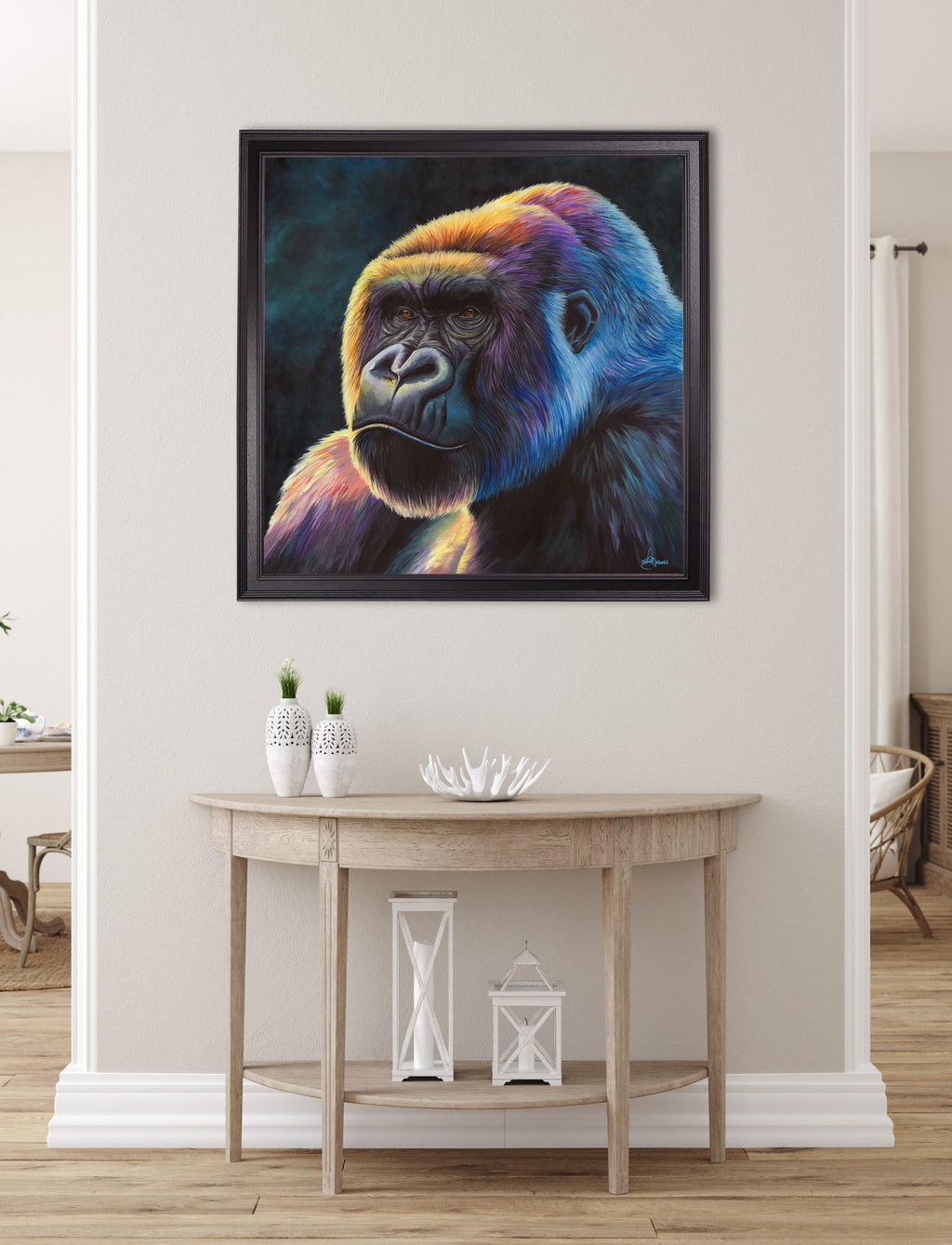 Gorilla Print 'Power'