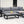 Load image into Gallery viewer, Grey 4 Seater Modular Aluminium Lounge Set with Side Cushions
