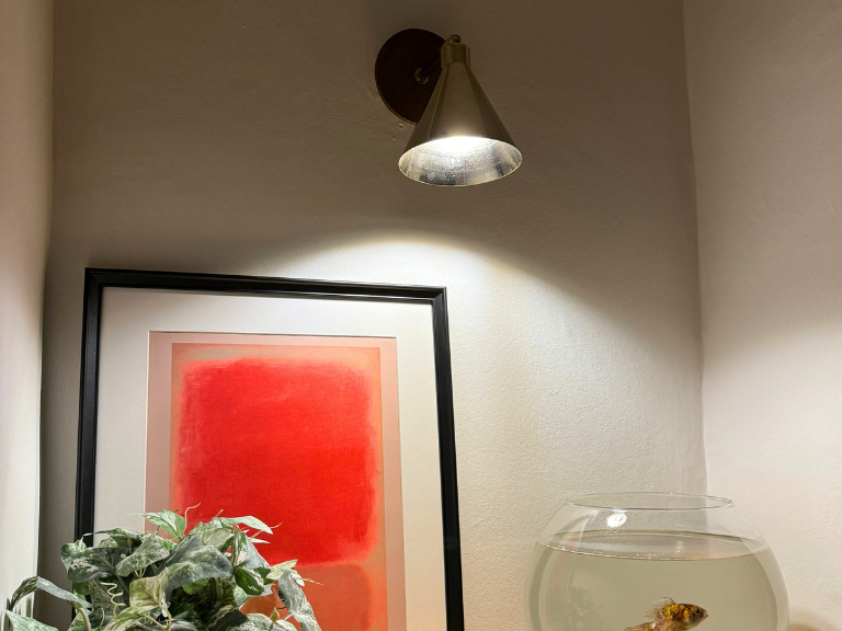 Sand Grey Cone Wall Light - Miola