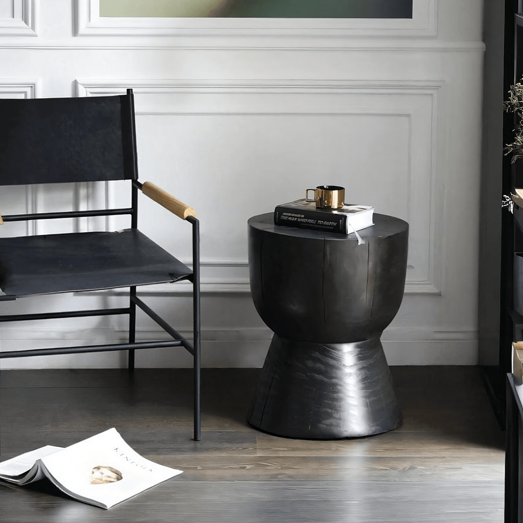 R86 Side Table, Black Oak - Miola