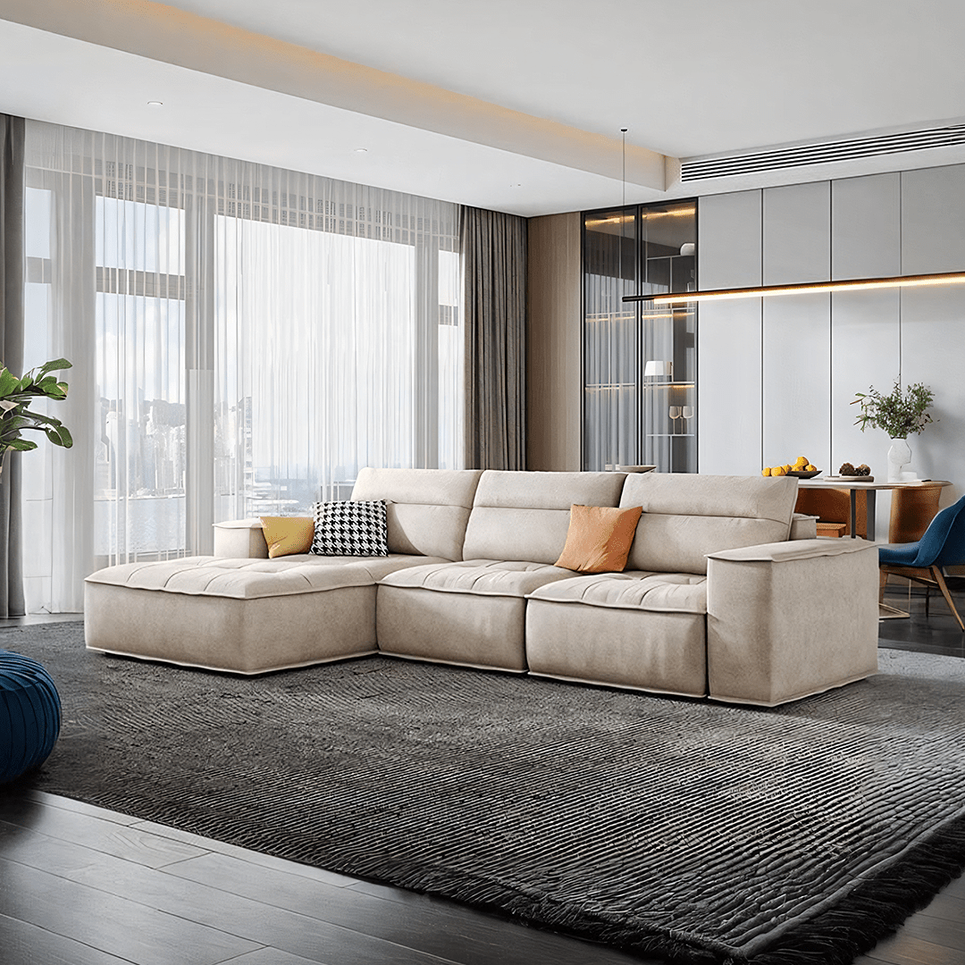 R97 Lou Two Seater, Three Seater, Four Seater, Five Seater Sofa, Corner Sofa, Leathaire - Miola