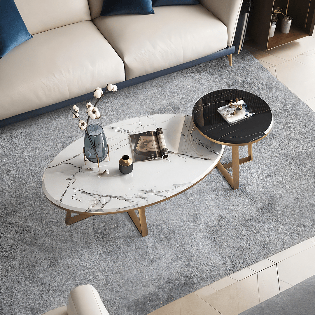 Reims Nesting Coffee Table Set - Miola