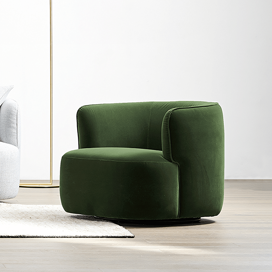 Ritz Armchair, Green Velvet - Miola