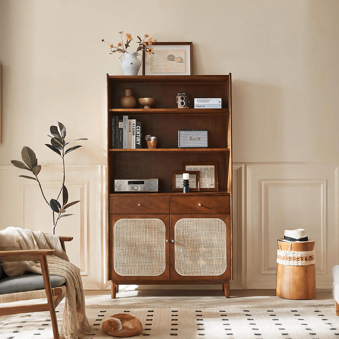 Ruby Tall Sideboard, Antique Sideboard - Miola