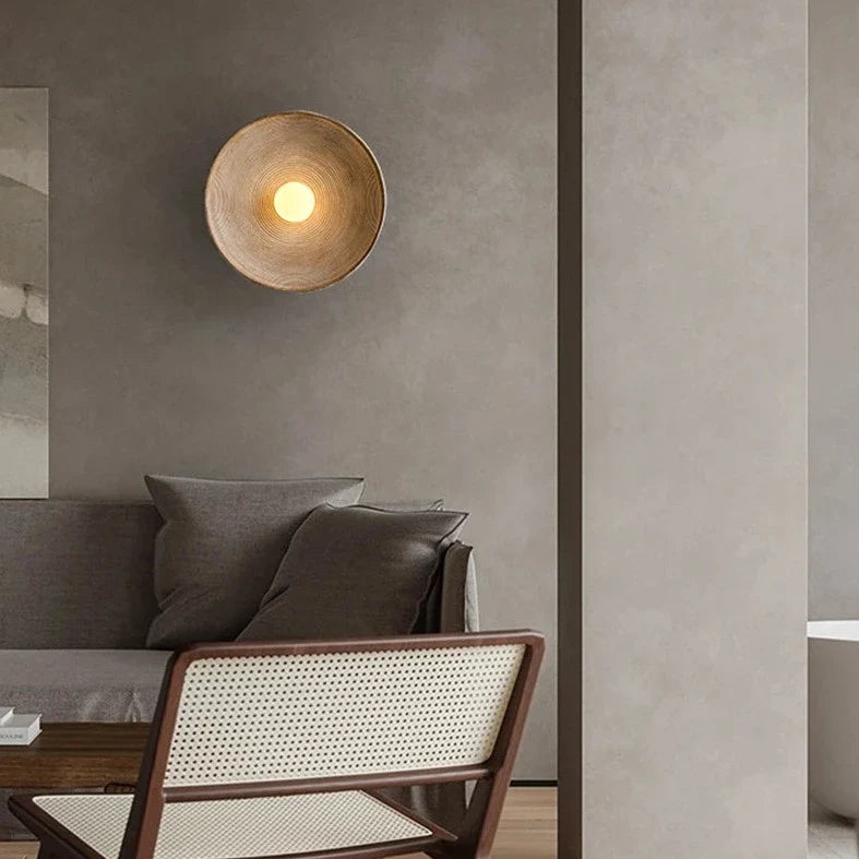 Desert Wall Lamp Scandi Style Warm White LED Light Bedroom - Miola