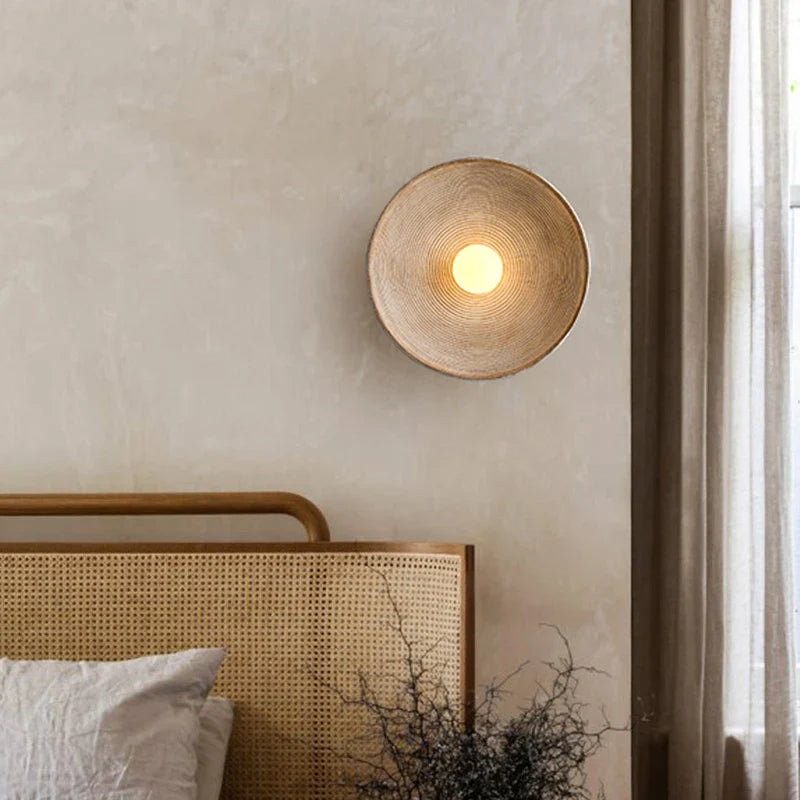 Desert Wall Lamp Scandi Style Warm White LED Light Bedroom - Miola