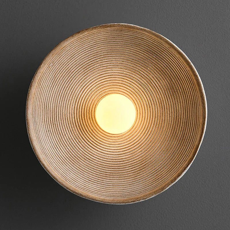Desert Wall Lamp Scandi Style Warm White LED Light Bedroom - Miola