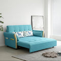 SB152 Two Seater Sofa Bed, Blue - Miola