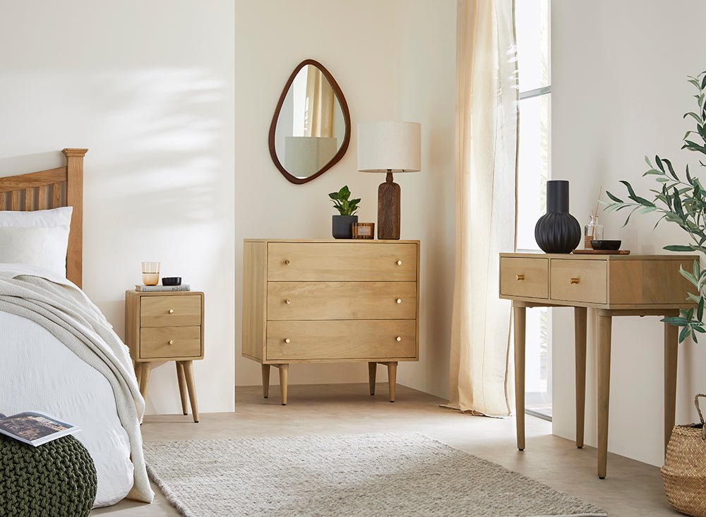 Minimalist Mango Oslo Console, Dressing Table, and Desk - Miola