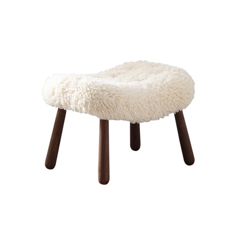 Philip Arc Armchair And Ottoman, Boucle - Miola