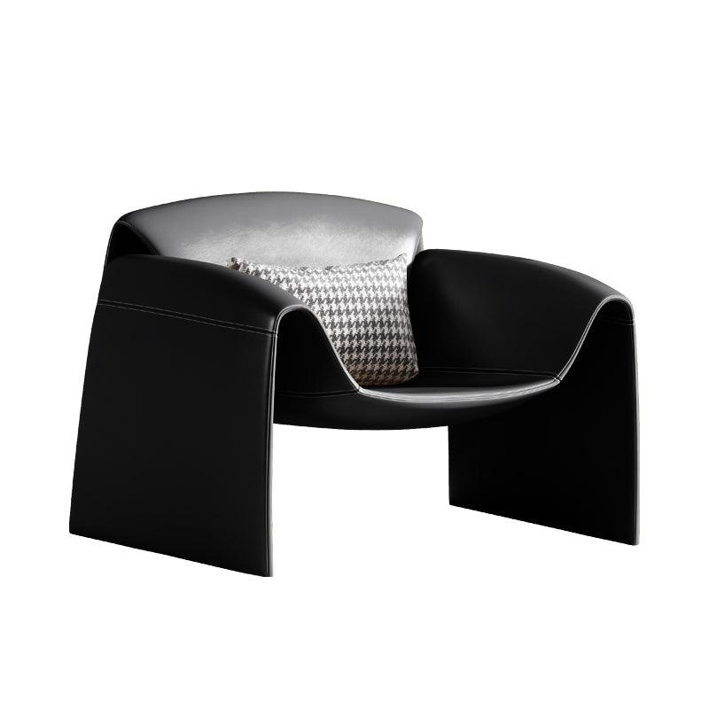 U Shape Armchair, Leather - Miola