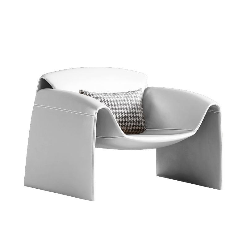 U Shape Armchair, Leather - Miola