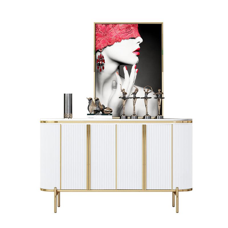 Elec Sideboard, Green & Gold - Miola