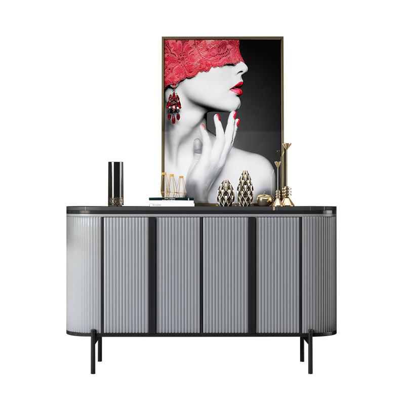 Elec Sideboard, Green & Gold - Miola