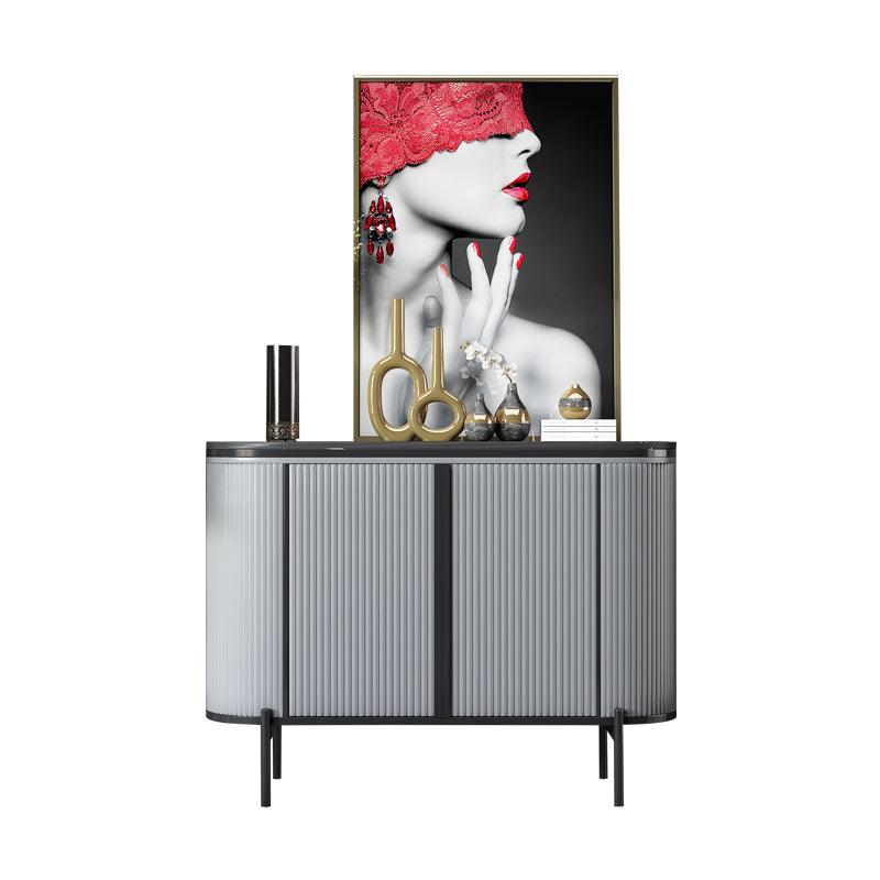 Elec Sideboard, Green & Gold - Miola