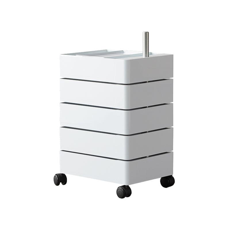 Afar Side Table With Storage & Trolley - Miola