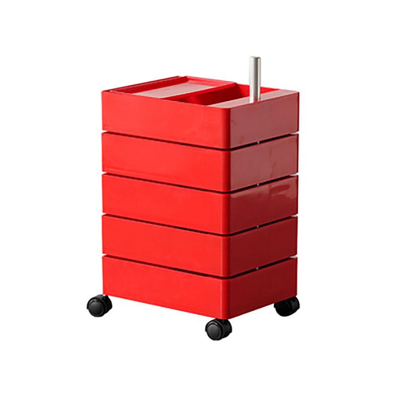 Afar Side Table With Storage & Trolley - Miola