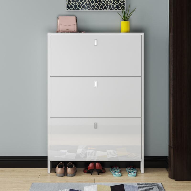 Knauss Mirrored Shoe Storage, Halllway - Miola
