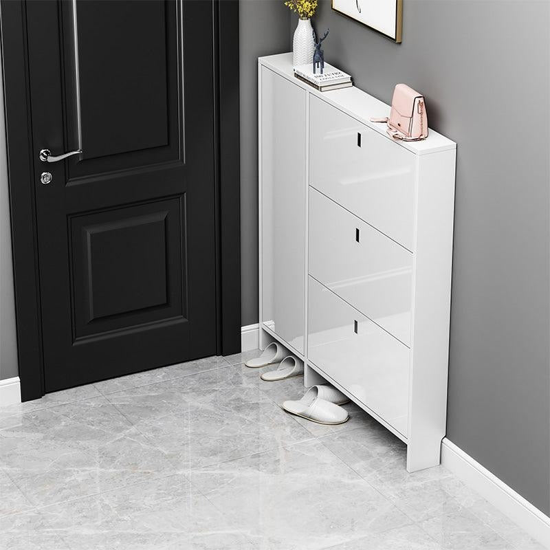 Knauss Mirrored Shoe Storage, Halllway - Miola