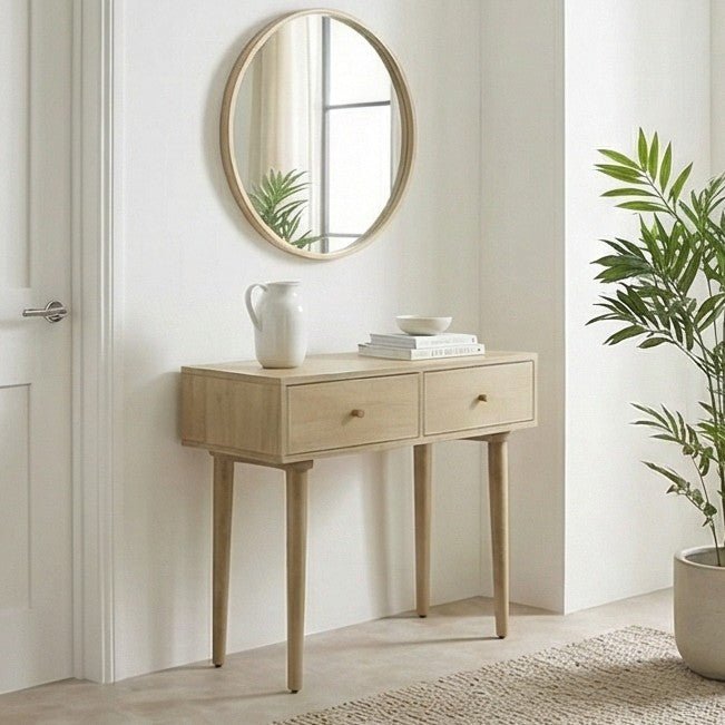 Minimalist Mango Oslo Console, Dressing Table, and Desk - Miola