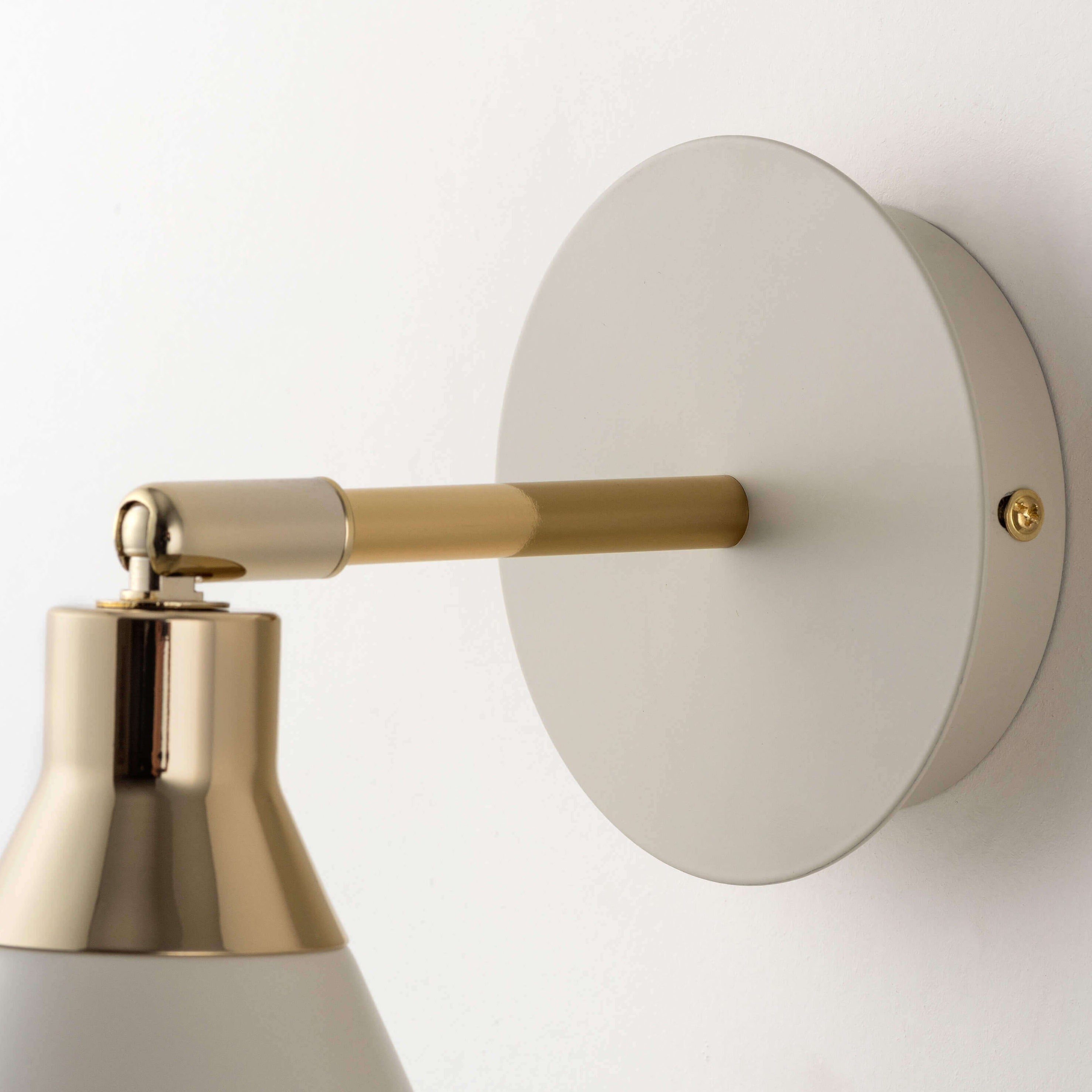 Sand Grey Cone Wall Light - Miola