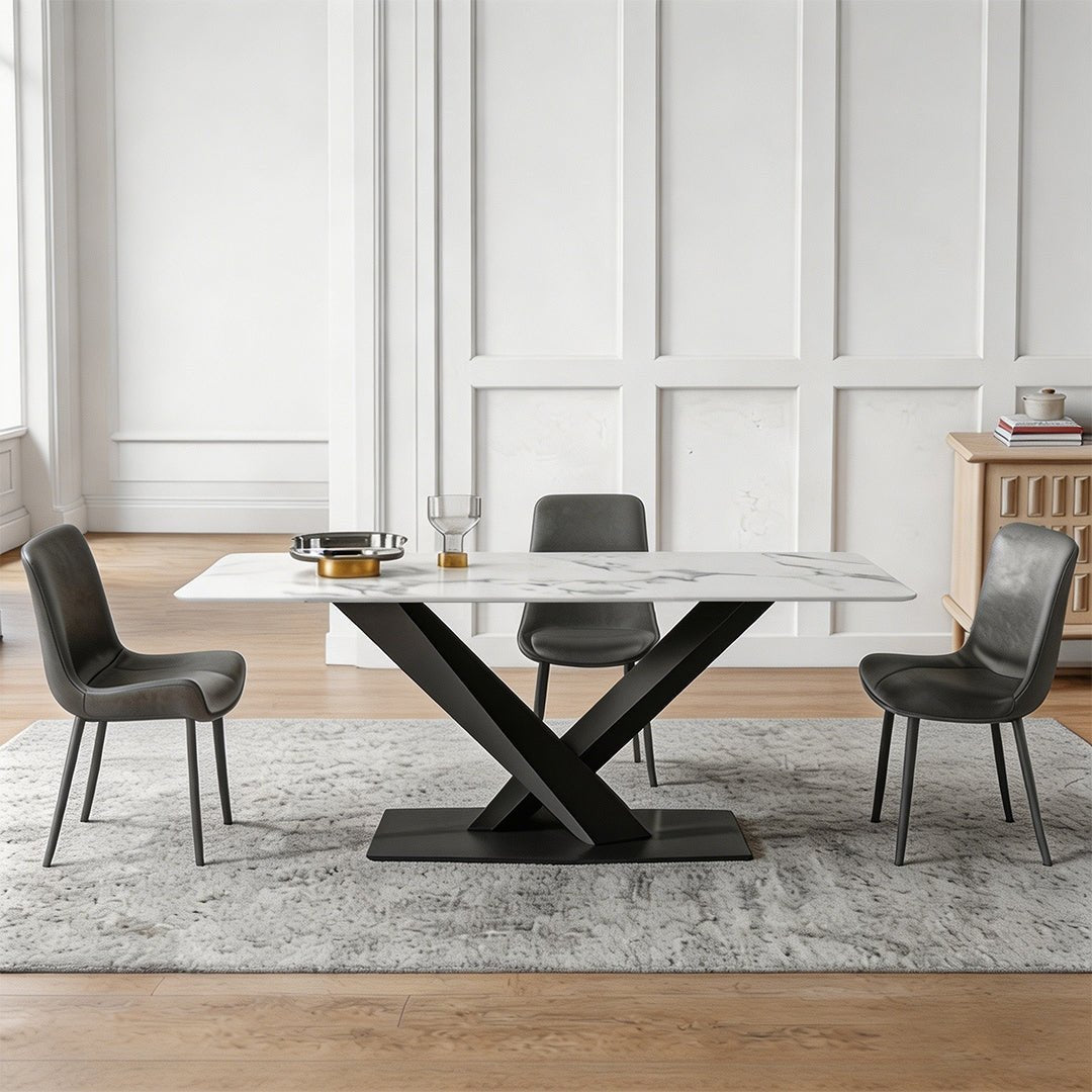 Sanders Dining Table, Sintered Stone - Miola