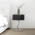 Sinclair Bedside Table, Black - Miola