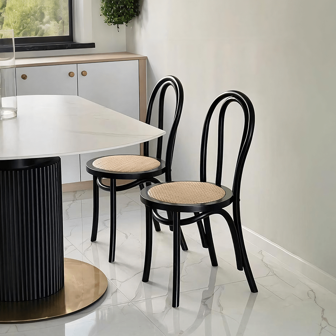 Sonnet Dining Chair, Solid Wood - Miola