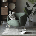 Tarr Armchair, Flannelette - Miola
