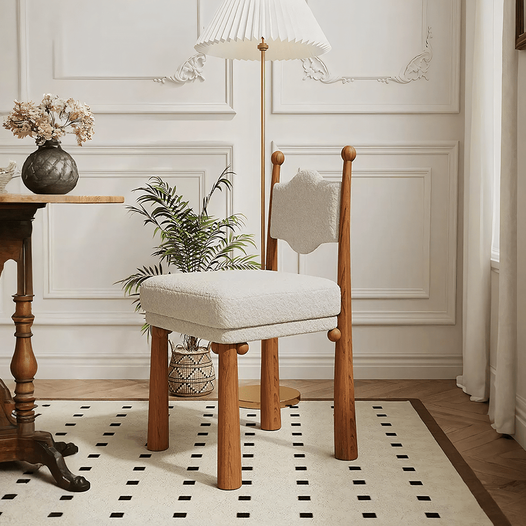 Tessa Dining Chair, Boucle - Miola