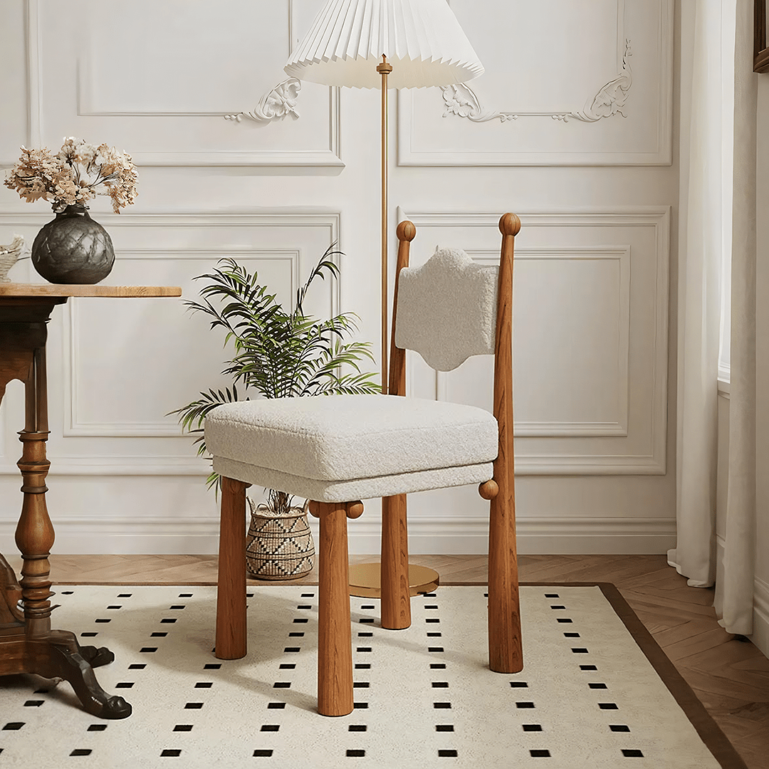 Tessa Dining Chair, Boucle - Miola