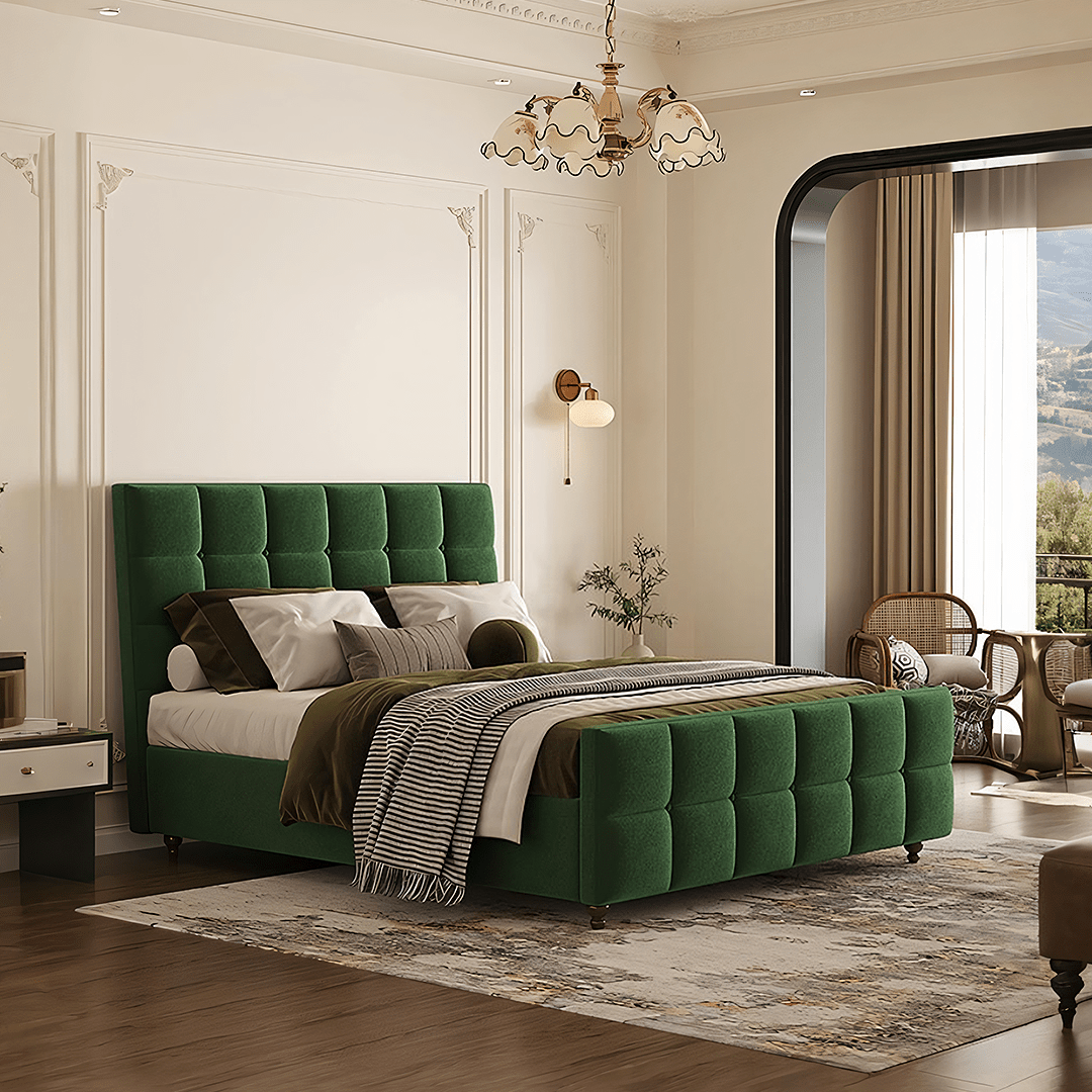 Thessaly Modern Double Bed - Miola